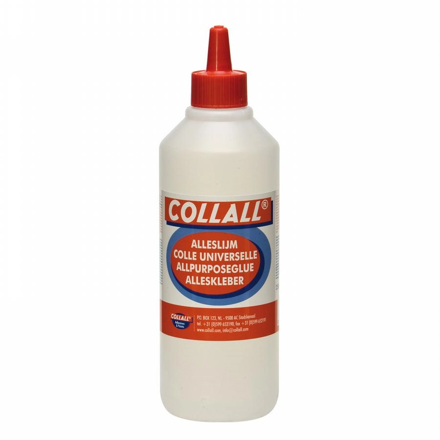 Een Alleslijm 500 ml transparant Collall koop je bij Terpen Tijn