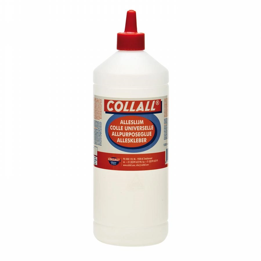 Een Alleslijm 1000 ml transparant Collall koop je bij Terpen Tijn