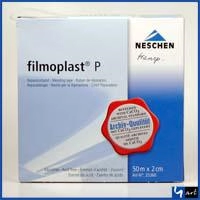 Een Plakband transparant papier 20mmx50m Filmoplast P koop je bij Terpen Tijn