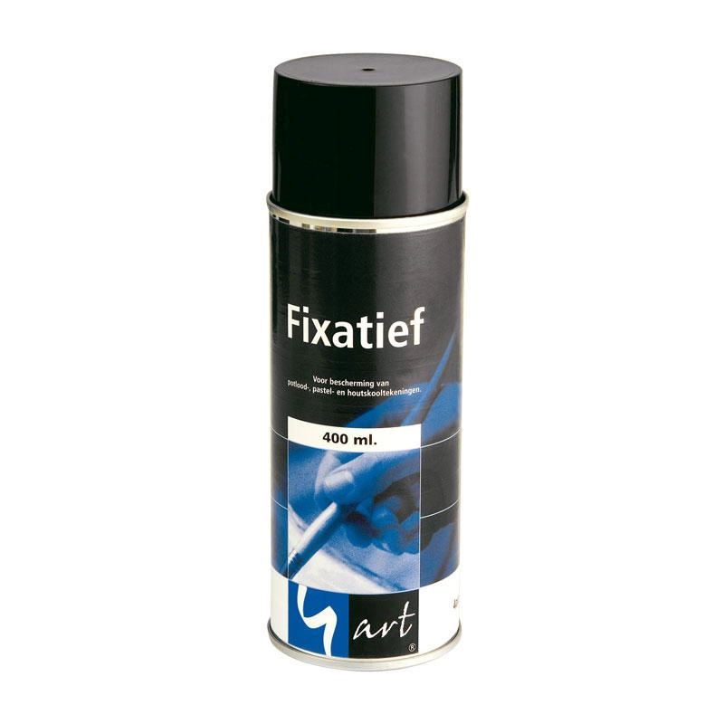 Een Fixatief spray 400 ml voor houtskool, potlood, pastel 4art koop je bij Terpen Tijn