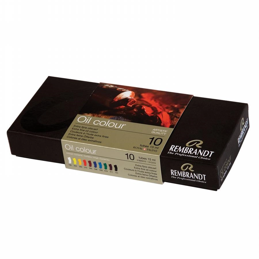 Een Rembrandt olieverf 10 tubes 15 ml set koop je bij Terpen Tijn