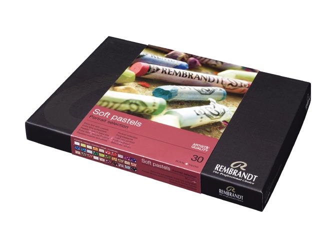 Een Rembrandt soft pastels 30 stuks portretkleuren set koop je bij Terpen Tijn