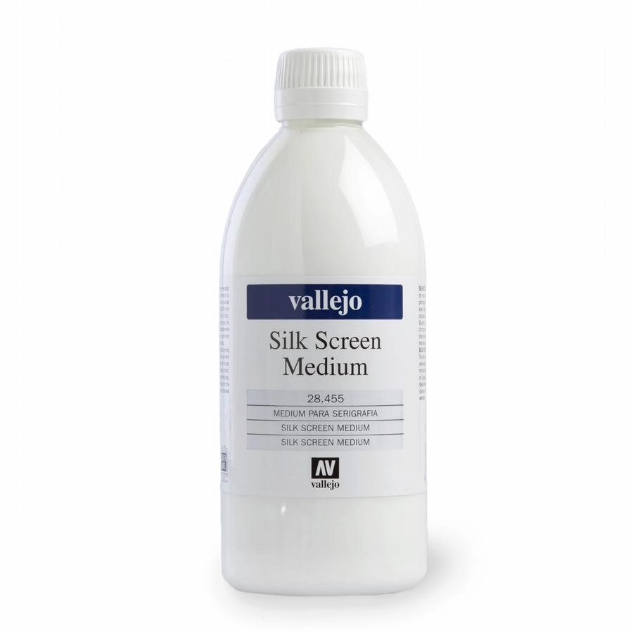 Een Zeefdrukmedium mat 500 ml Vallejo koop je bij Terpen Tijn