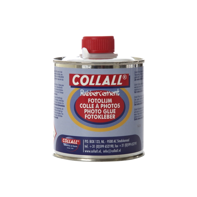 Een Rubbercement 250 ml met kwast Collall koop je bij Terpen Tijn