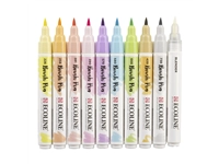 Een Ecoline brushpen set 10 stuks pastel koop je bij Terpen Tijn