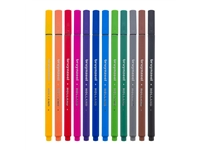 Een Fineliners 0,4 mm set met 12 kleuren koop je bij Terpen Tijn