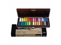 Een Rembrandt soft pastels 30 halve stuks algemene kleuren kist koop je bij Terpen Tijn