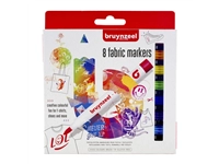 Een Bruynzeel textielmarkers set 8 koop je bij Terpen Tijn