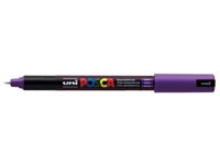 Een Posca verfmarker 1MR 0.7 mm violet koop je bij Terpen Tijn