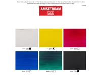 Een Amsterdam acrylverf 6 tubes 120 ml Classroom Set koop je bij Terpen Tijn