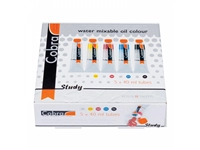 Een Cobra Study olieverf 5 tubes 40 ml watervermengbaar set koop je bij Terpen Tijn