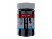 Een Glitter effect vlokken zwart 50 gr Amsterdam koop je bij Terpen Tijn