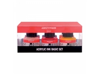 Een Amsterdam acrylic ink 6 flacons 30 ml set koop je bij Terpen Tijn