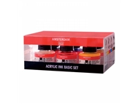 Een Amsterdam acrylic ink 6 flacons 30 ml set koop je bij Terpen Tijn