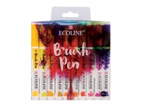 Een Ecoline brushpen 20 stuks set koop je bij Terpen Tijn