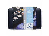 Een Van Gogh aquarelverf 12 napjes speciale kleuren set koop je bij Terpen Tijn