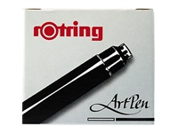 Een Inktpatroon zwart 6 stuks voor Rotring Artpen koop je bij Terpen Tijn