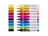 Een Ecoline brushpen set 10 stuks primair koop je bij Terpen Tijn