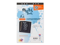 Een MyArt®Book schetspapier 120 grams zwart A4 koop je bij Terpen Tijn