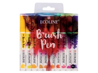 Een Ecoline brushpen 20 stuks set koop je bij Terpen Tijn