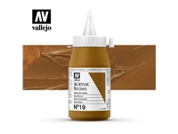 Een Acrylverf Vallejo 500 ml raw sienna 19 koop je bij Terpen Tijn