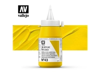 Een Acrylverf Vallejo 500 ml cadmium yellow light 43 koop je bij Terpen Tijn