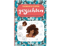 Een Gezichten - Tekenen in 10 stappen Paperback, 128 pagina's koop je bij Terpen Tijn