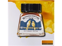 Een Tekeninkt Winsor & Newton 14 ml 123 canary yellow koop je bij Terpen Tijn