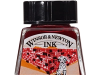 Een Tekeninkt Winsor & Newton 14 ml 040 brick red koop je bij Terpen Tijn