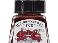 Een Tekeninkt Winsor & Newton 14 ml 227 deep red koop je bij Terpen Tijn