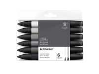 Een Winsor & Newton Promarker set 6 neutral tones koop je bij Terpen Tijn