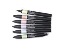 Een Winsor & Newton Promarkerset 6 pastel tones koop je bij Terpen Tijn