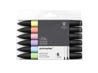 Een Winsor & Newton Promarkerset 6 pastel tones koop je bij Terpen Tijn