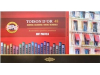 Een Toison d'Or pastels set 48 stuks Koh-I-Noor koop je bij Terpen Tijn