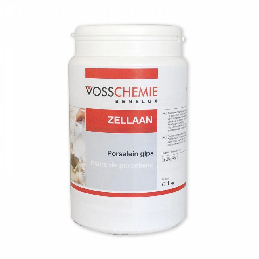 Een Gietmassa zellaan porseleingips 1 kg Voss koop je bij Terpen Tijn