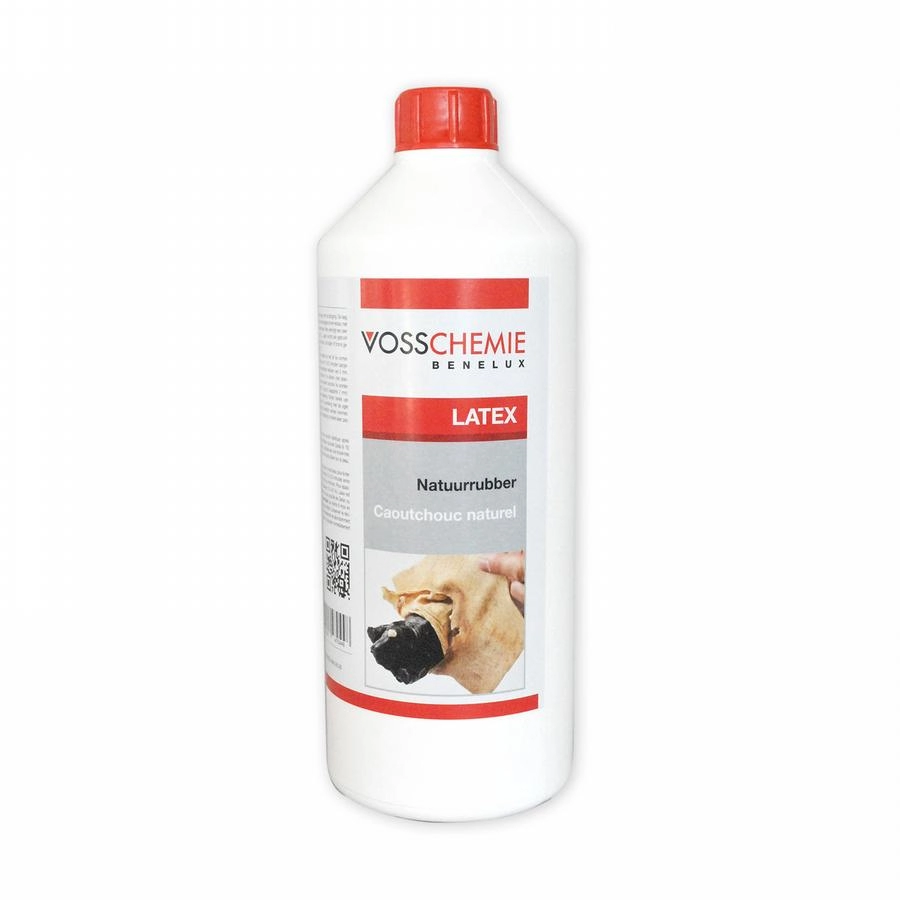 Een Latex natuurrubber vloeibaar 1000 ml Voss koop je bij Terpen Tijn