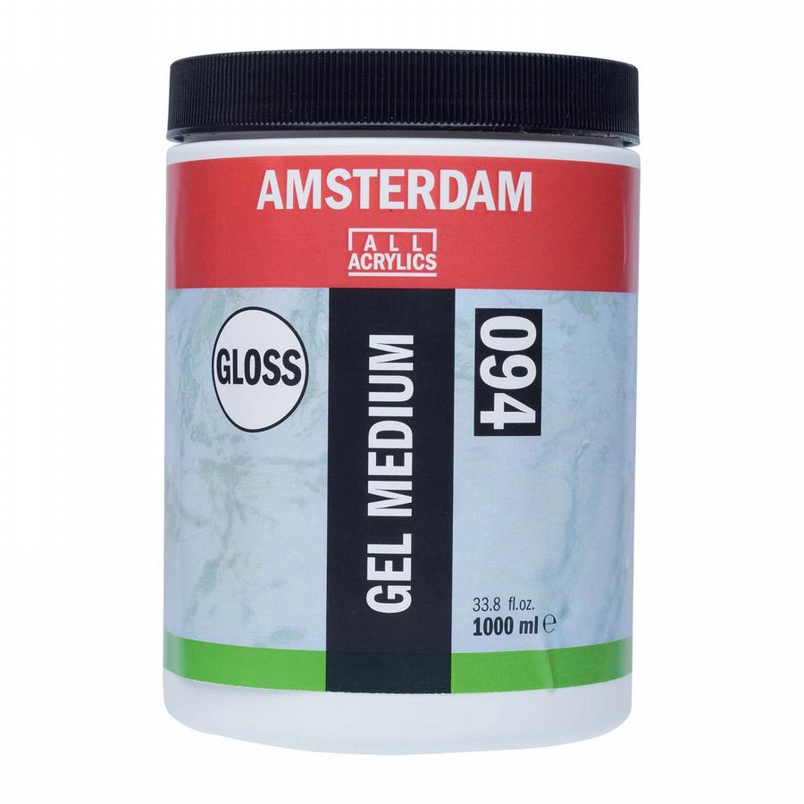 Een Gel medium glans 1000 ml Amsterdam koop je bij Terpen Tijn