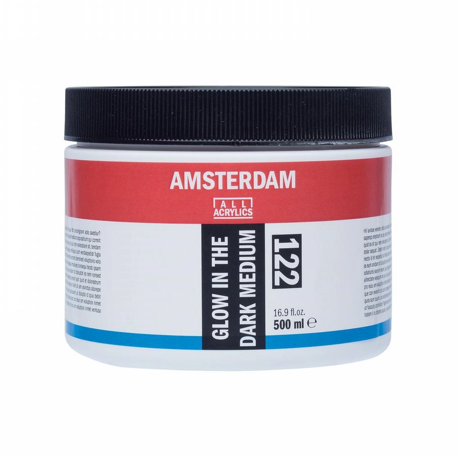 Een Glow in the dark medium 500 ml Amsterdam koop je bij Terpen Tijn