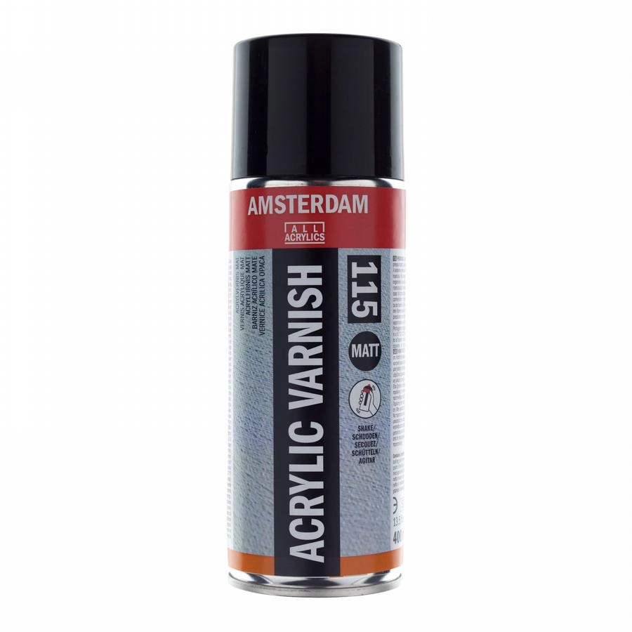 Een Acrylvernis mat 400 ml spuitbus Amsterdam 115 koop je bij Terpen Tijn