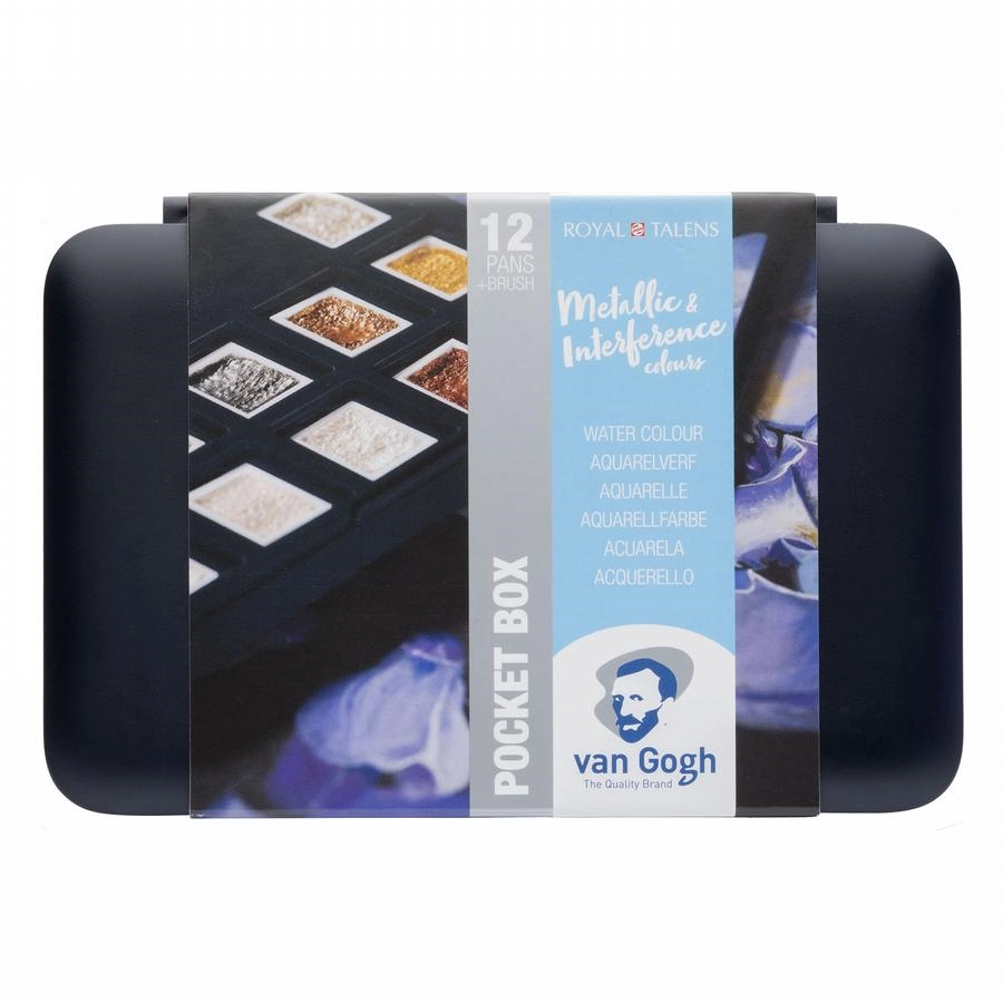 Een Van Gogh aquarelverf 12 napjes speciale kleuren set koop je bij Terpen Tijn