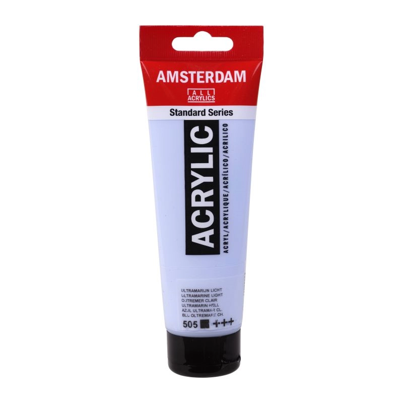 Een Acrylverf Amsterdam 120 ml 505 ultramarijn licht koop je bij Terpen Tijn