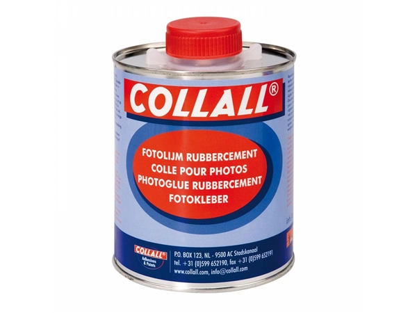 Een Rubbercement 250 ml met kwast Collall koop je bij Terpen Tijn