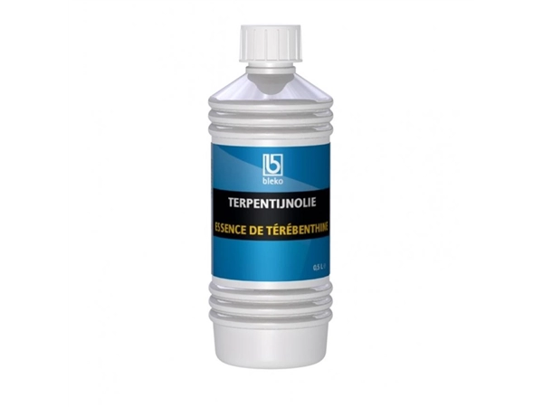 Een Terpentijnolie 500 ml gebleekt (schildersterpentijn) koop je bij Terpen Tijn