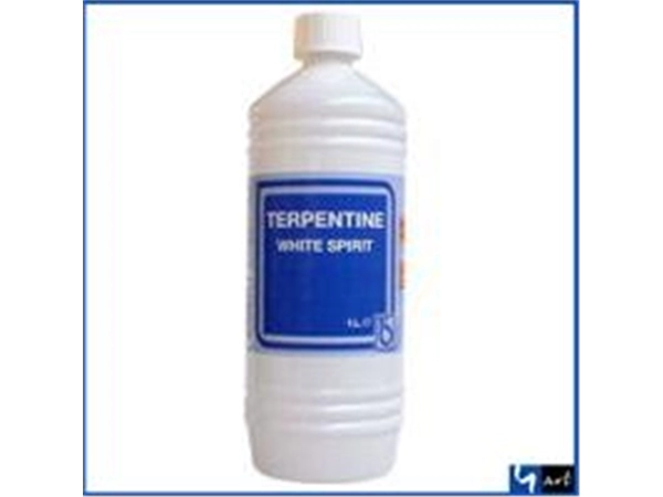 Een Terpentine 500 ml (white spirit) koop je bij Terpen Tijn