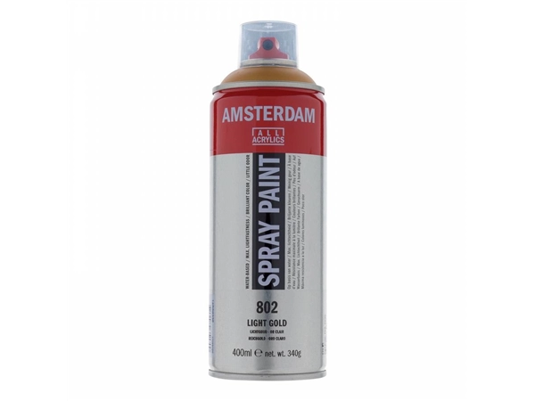 Een Verfspray 400 ml lichtgoud koop je bij Terpen Tijn