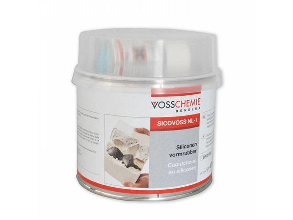 Een Siliconen rubber 500 gr Voss Sicovoss NL-1 koop je bij Terpen Tijn