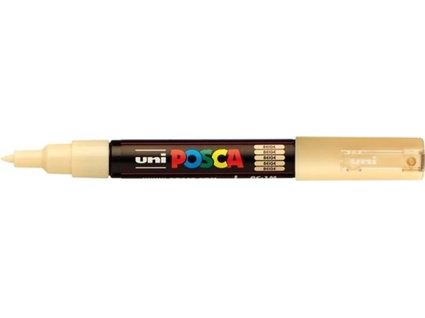 Een Posca verfmarker 1MC 1 mm beige koop je bij Terpen Tijn