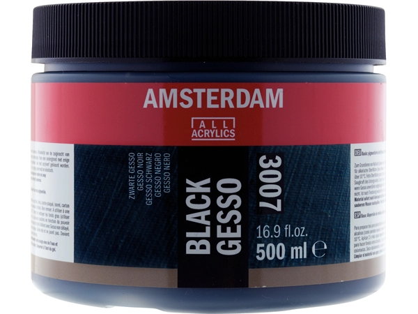 Een Gesso zwart 500 ml Amsterdam koop je bij Terpen Tijn