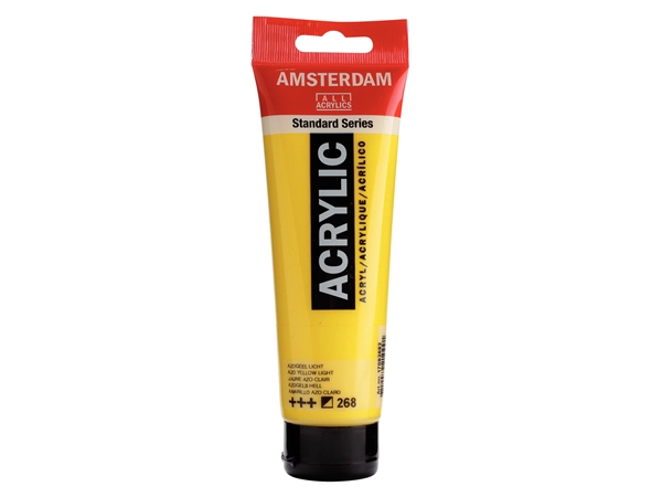 Een Acrylverf Amsterdam 120 ml 268 azogeel licht koop je bij Terpen Tijn