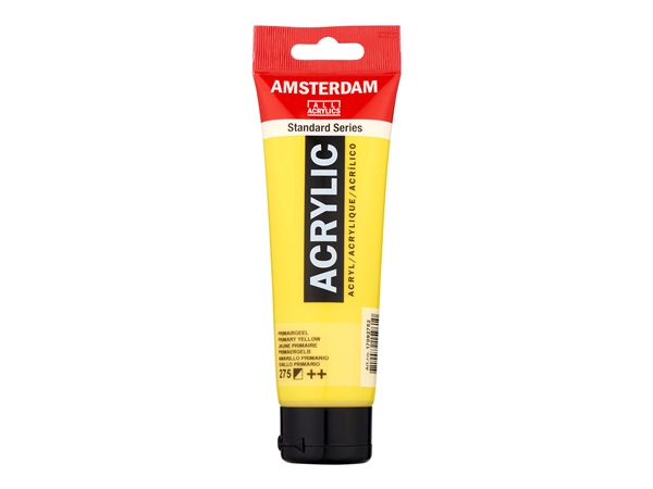 Een Acrylverf Amsterdam 120 ml 275 primairgeel koop je bij Terpen Tijn